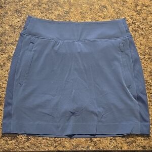 Blue Skort with Pockets Size Medium